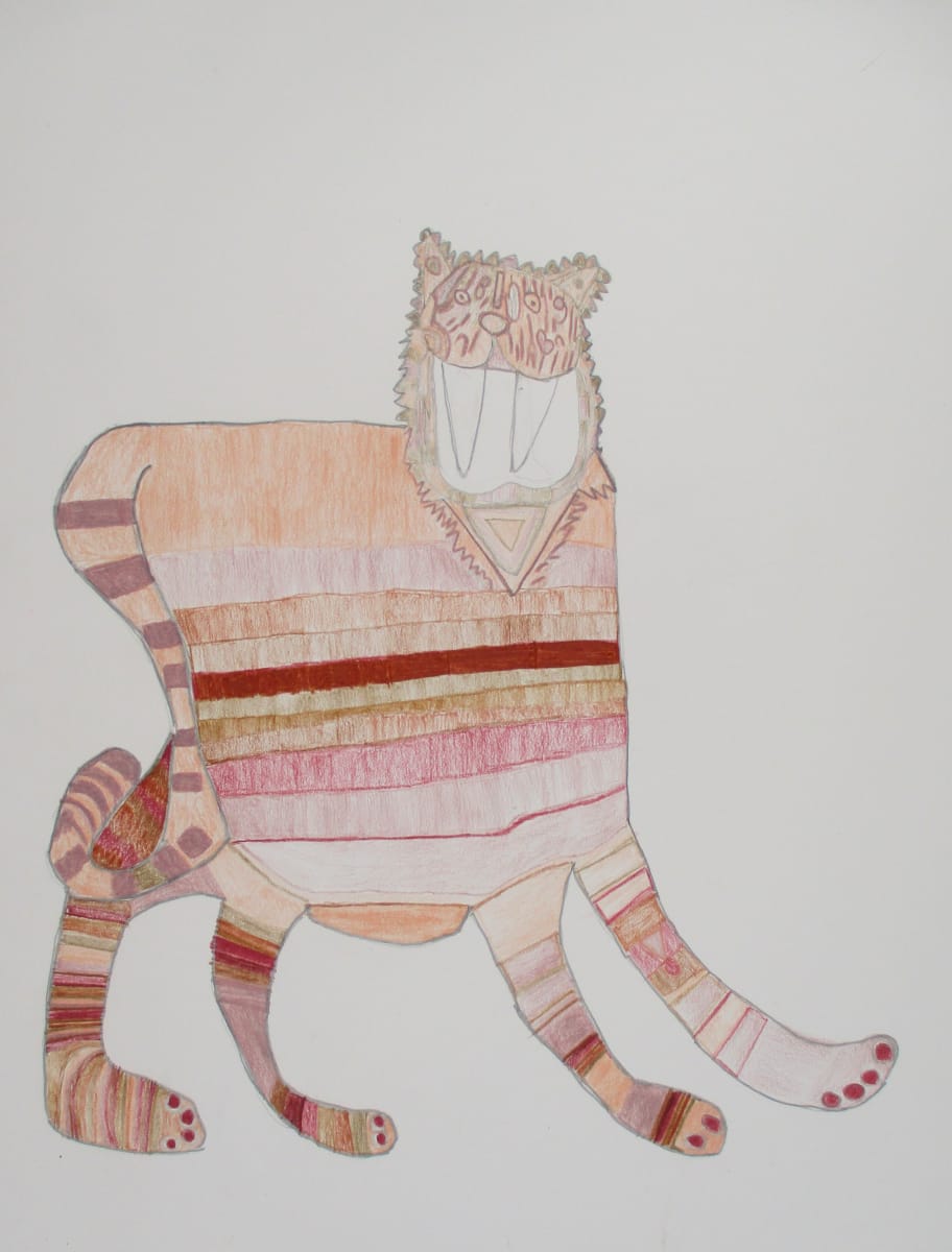 Sabre-Toothed Tiger by Gill Hines 