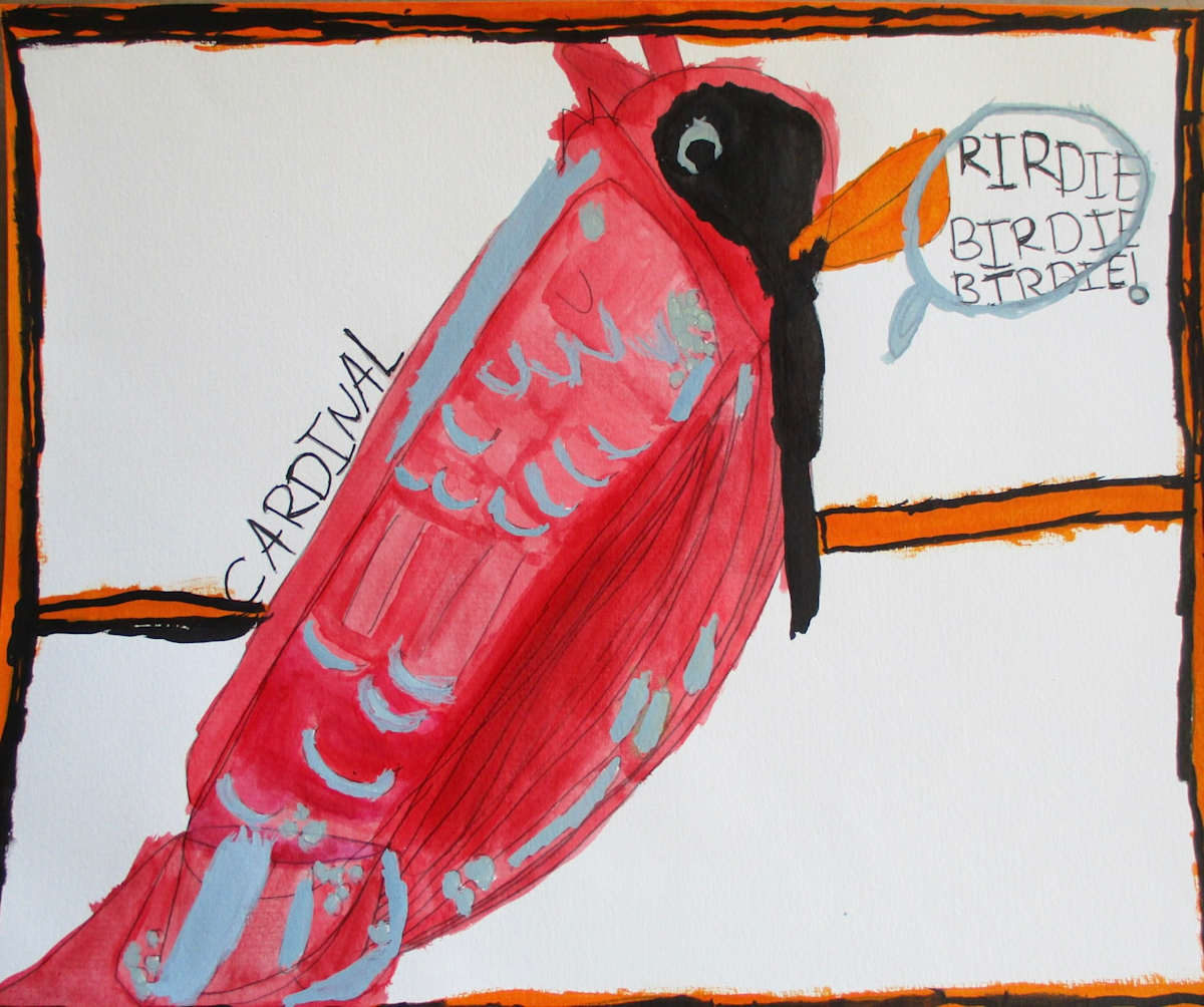 Cardinal by Jenny Bullock 