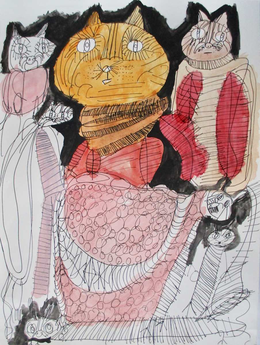 Crazy Cats by Jenny Bullock, Image 1.