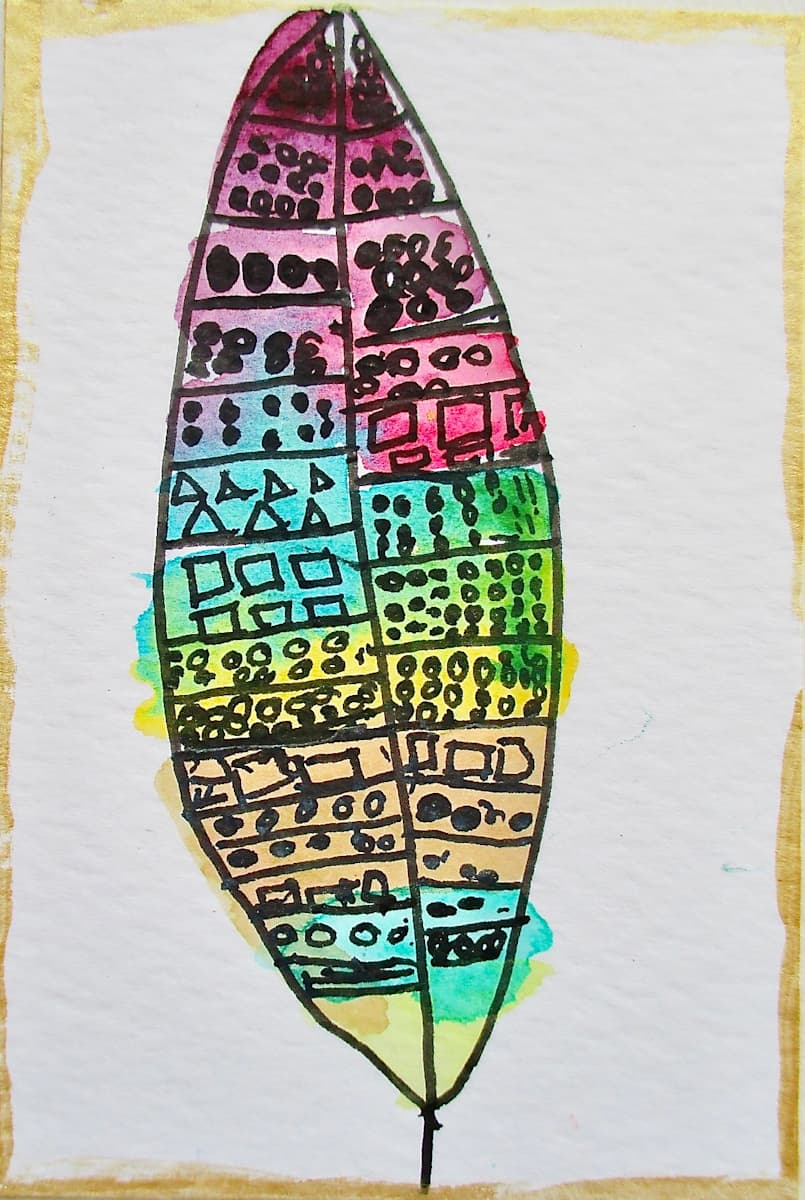 Leaf Treasure by Michael Cocchiarella, Image 1.