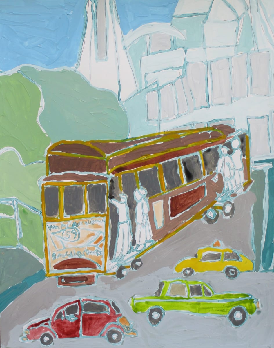 Cable Car #59 by Patricia  Drake 