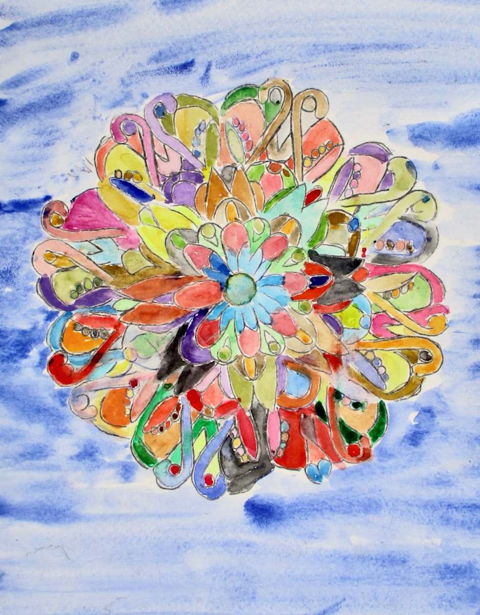 Mandala #1 by Robynn Vaughn, Image 1.