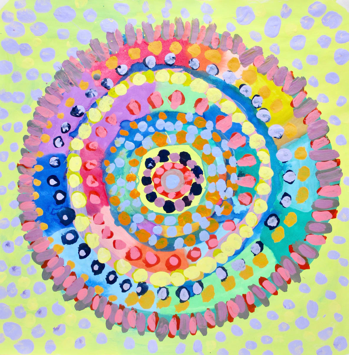 Bright Mandala Tunes by Sara Korn 