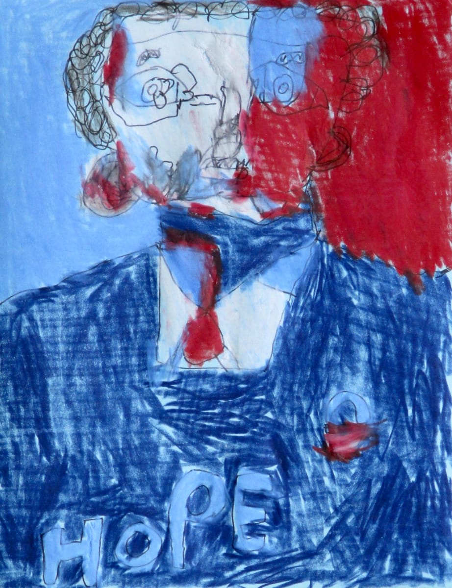 Barack Obama by Siobhan Cooke 
