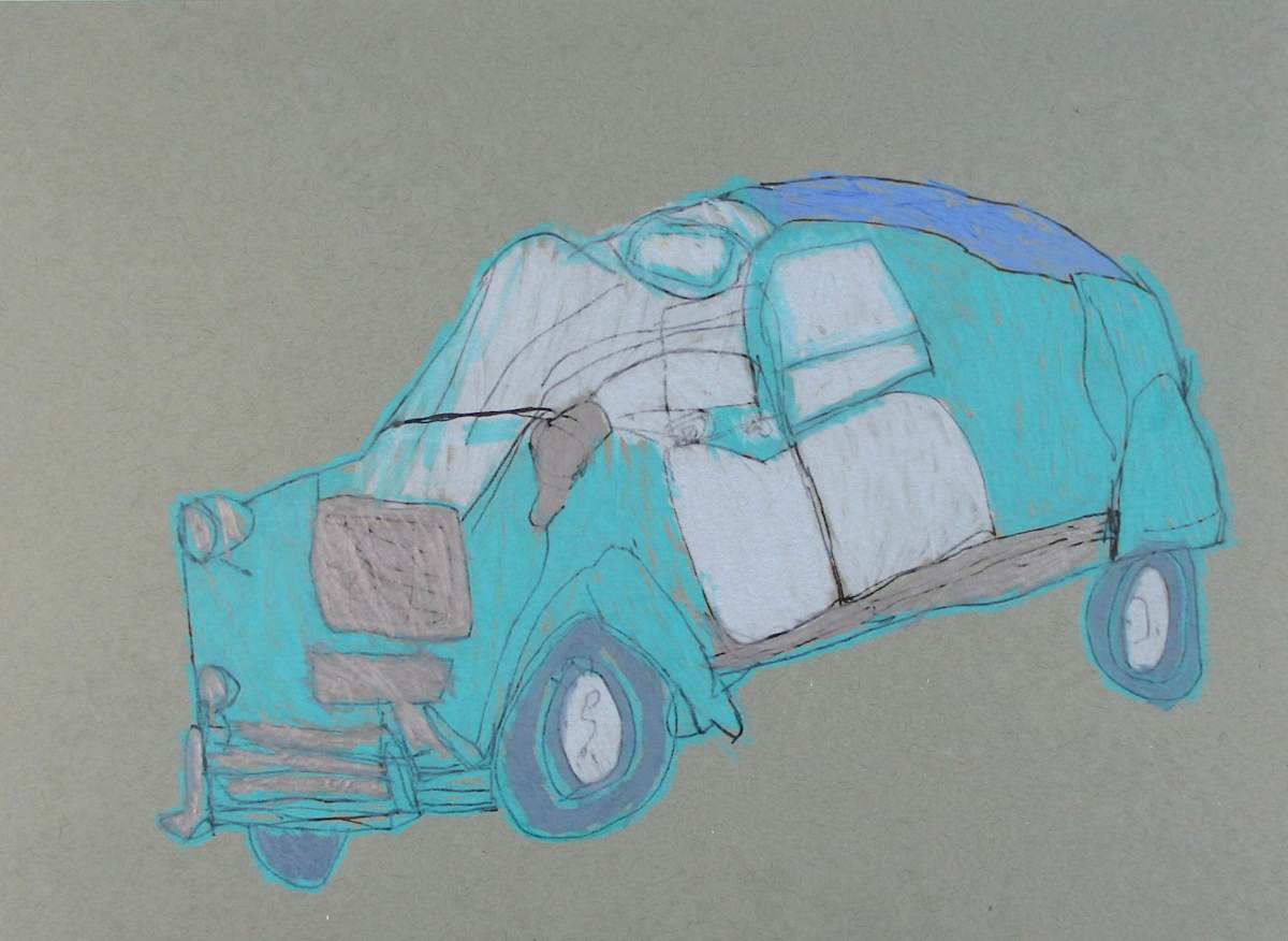 Blue Citroen by Siobhan Cooke 