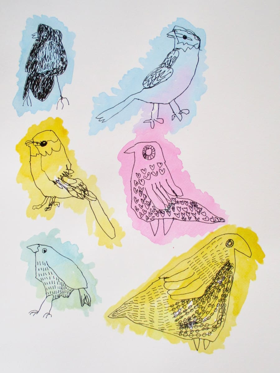 Feathered Friends by Siobhan Cooke 