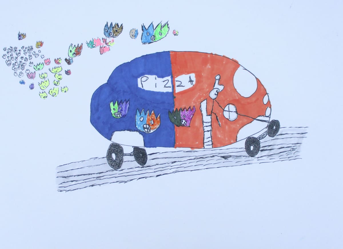 Pizza Delivery by Trey Buder 