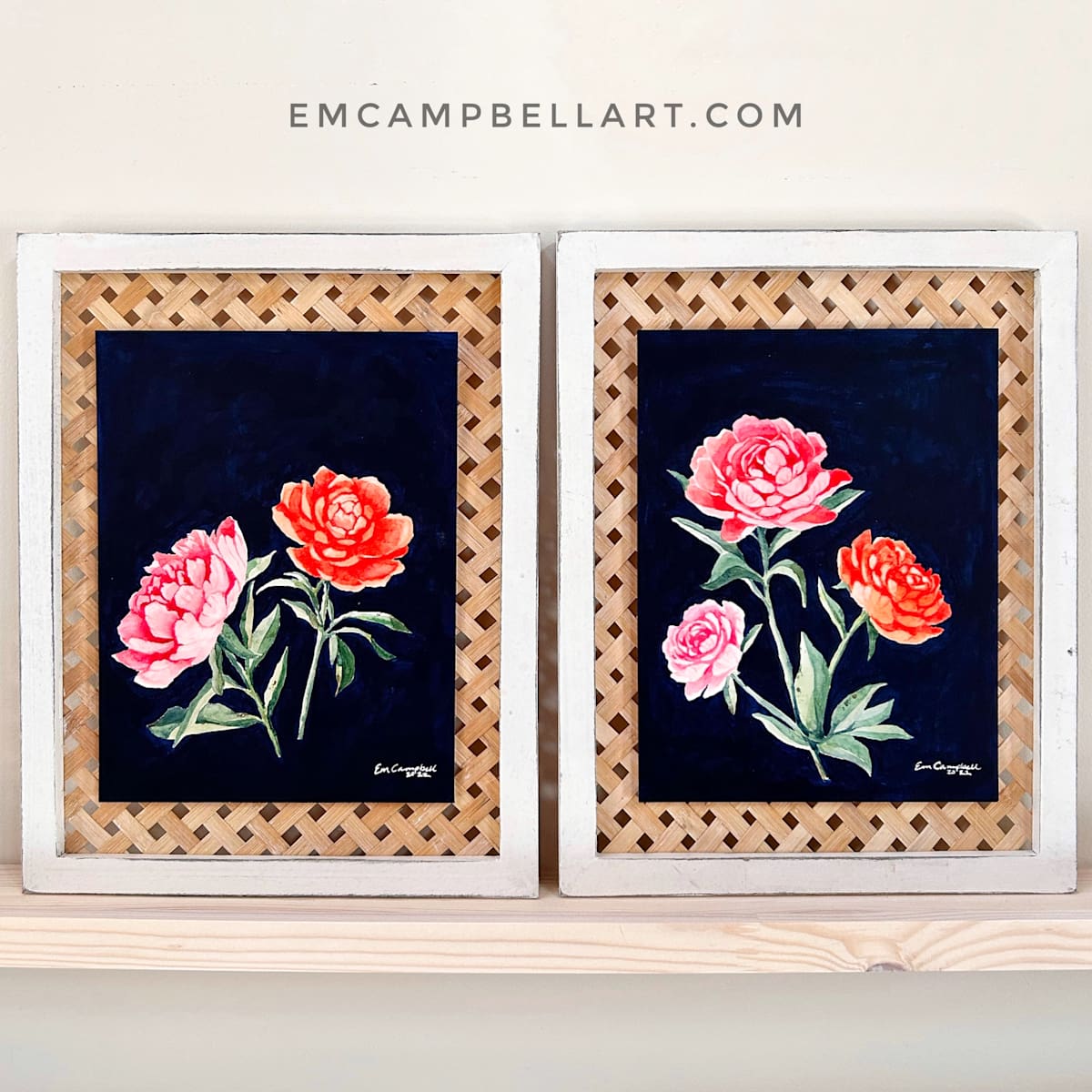 Spring Peonies by Em Campbell, Image 1.