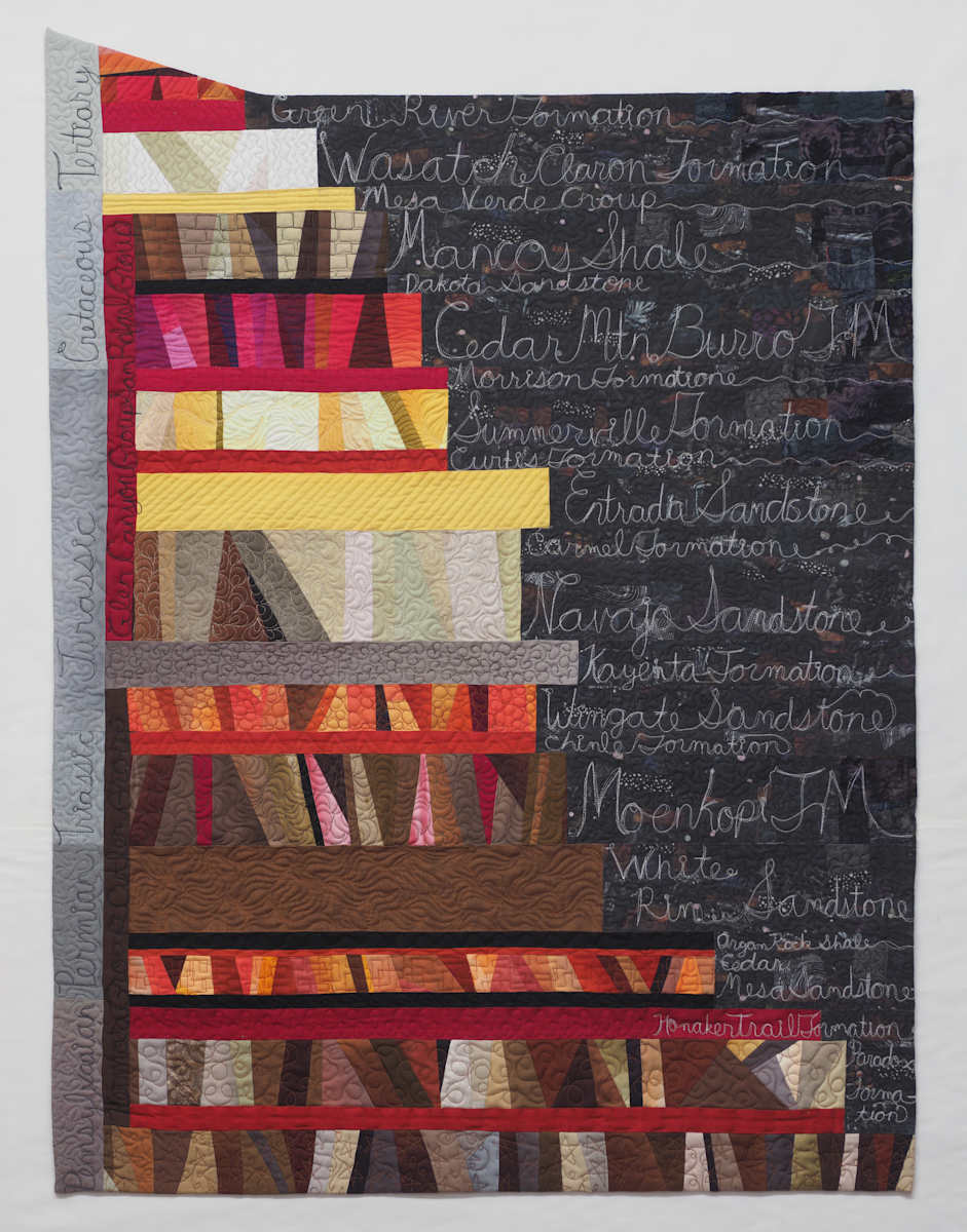 Stratigraphic Column by Vicki Conley  Image: Stratigraphic Column