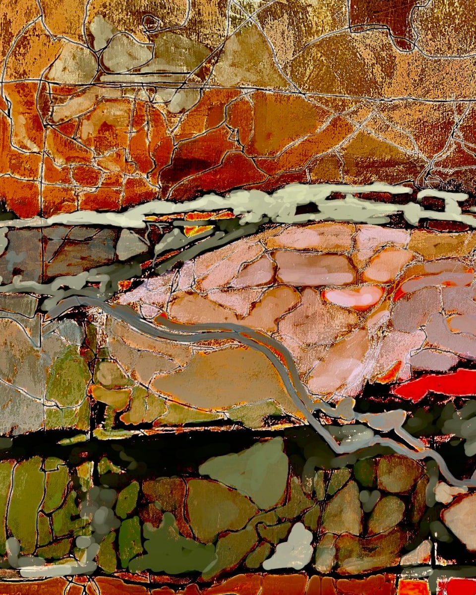 Nageezi, New Mexico by Peter Anderson  Image: Pueblo Bonito ,  San Juan County New Mexico - #2