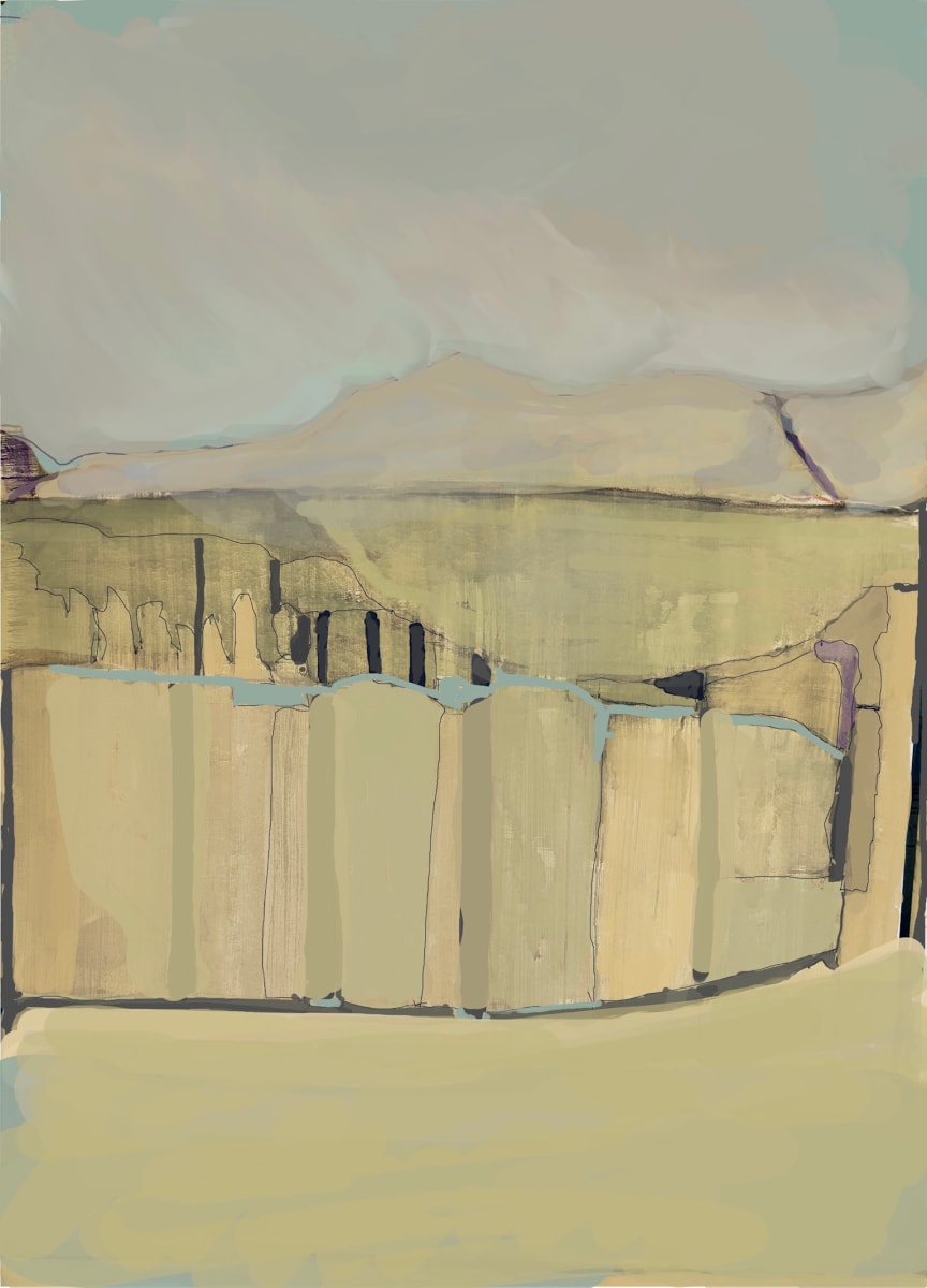 Alentejo - #1 by Peter Anderson  Image: One of a series done during and after a trip to Portugal's Algarve and Alentejo regions April 2023