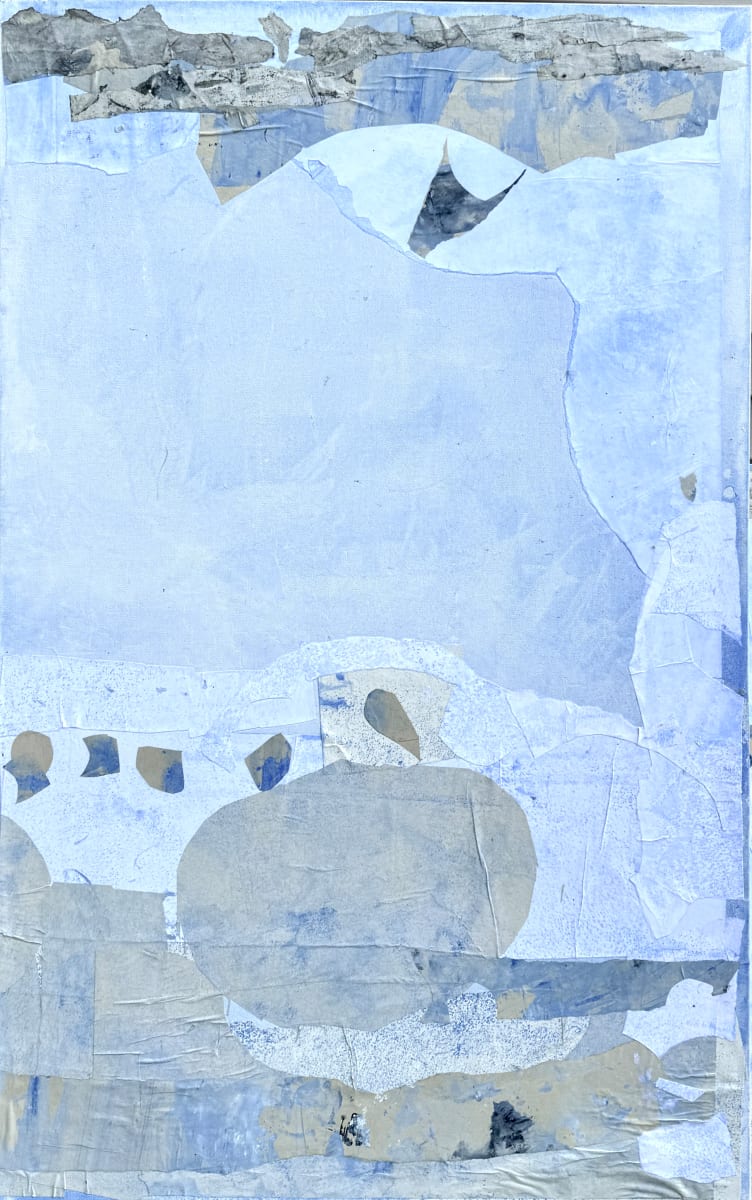 The Moon and the Air It Moves - Triptych - Right panel by Peter Anderson 
