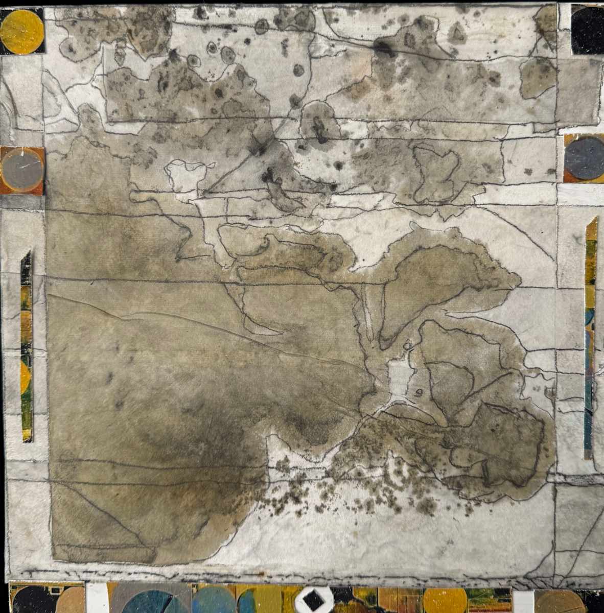 Takrouna - Aerial Map by Peter Anderson 