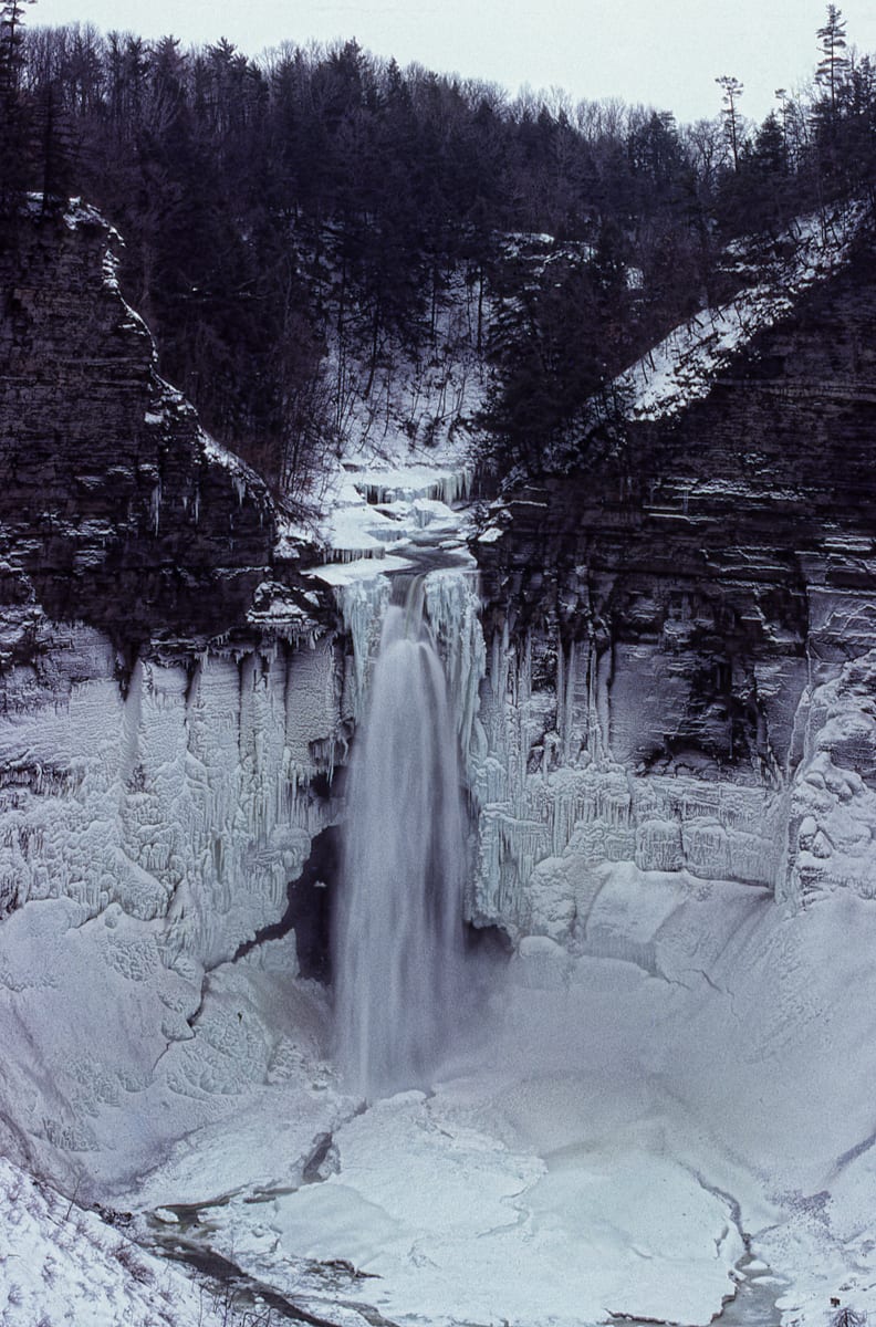 Taughannock Falls in Winter 