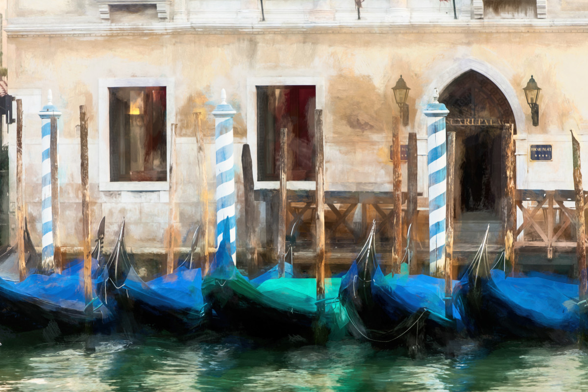 Morning Gondolas by George Cannon 