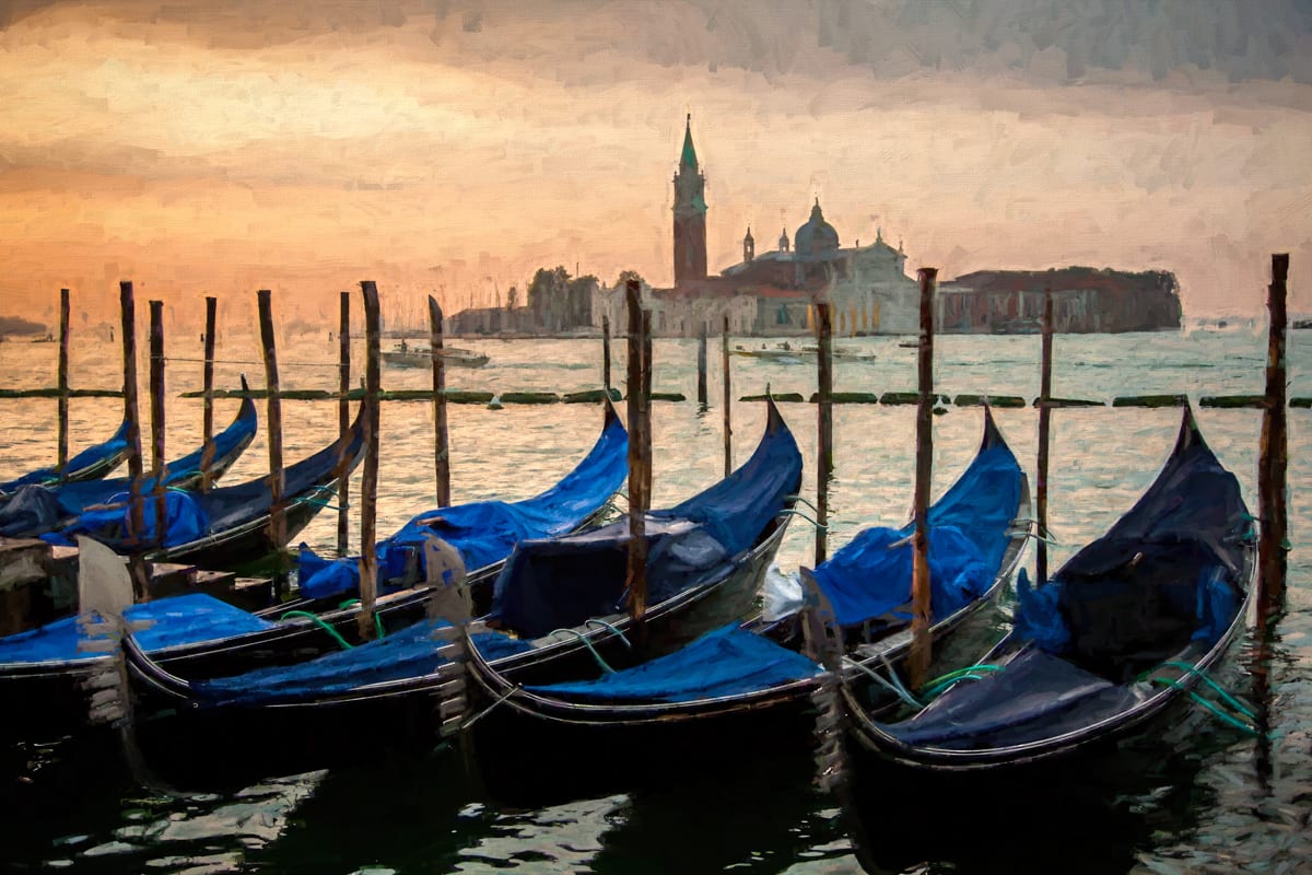 Sunset on the Grand Canal 