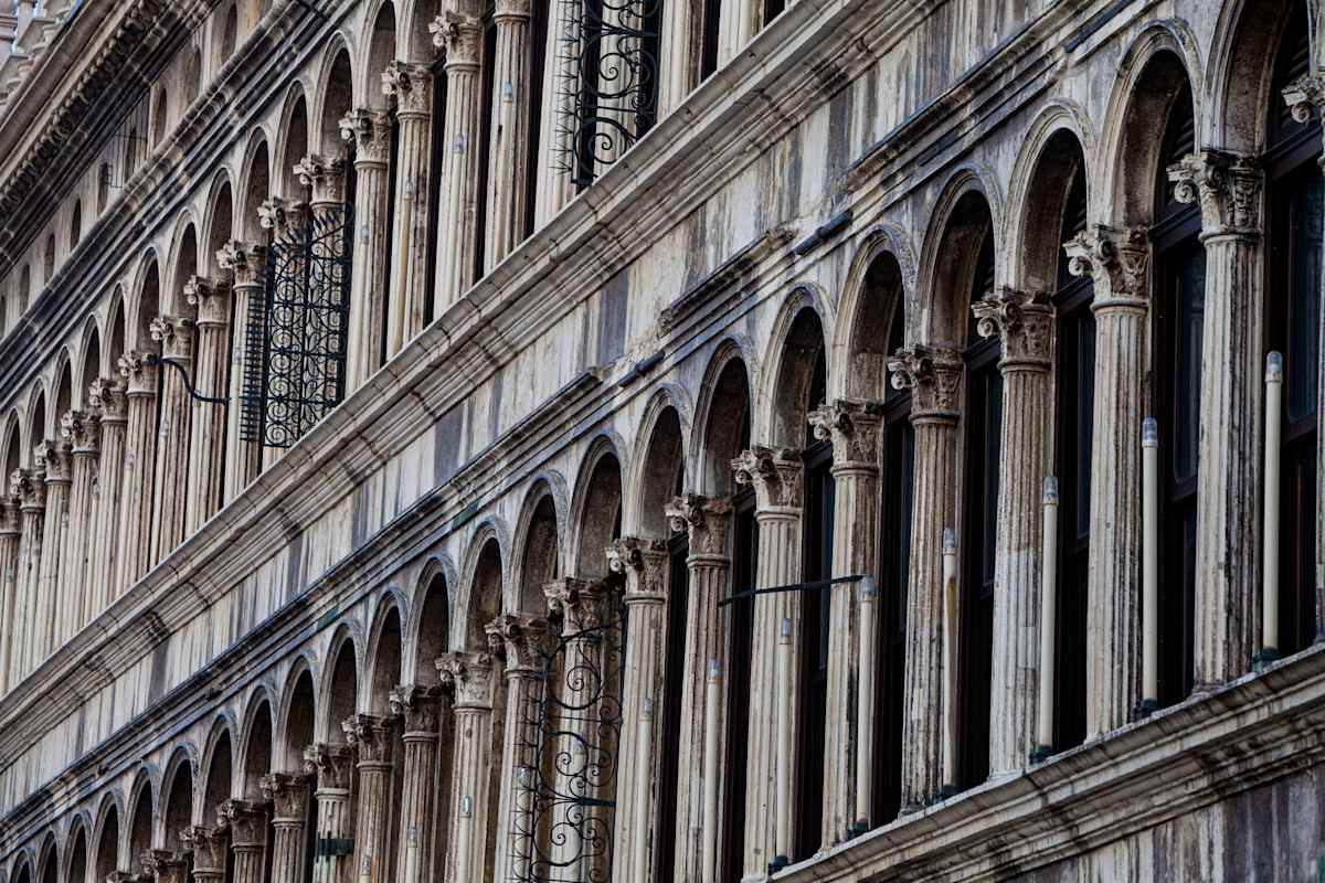 Colonades, Venice, Image 1.