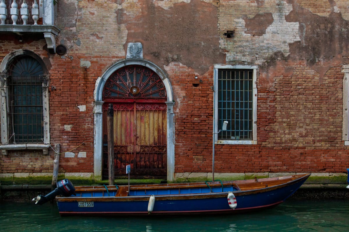 Blue Boat, Venice 