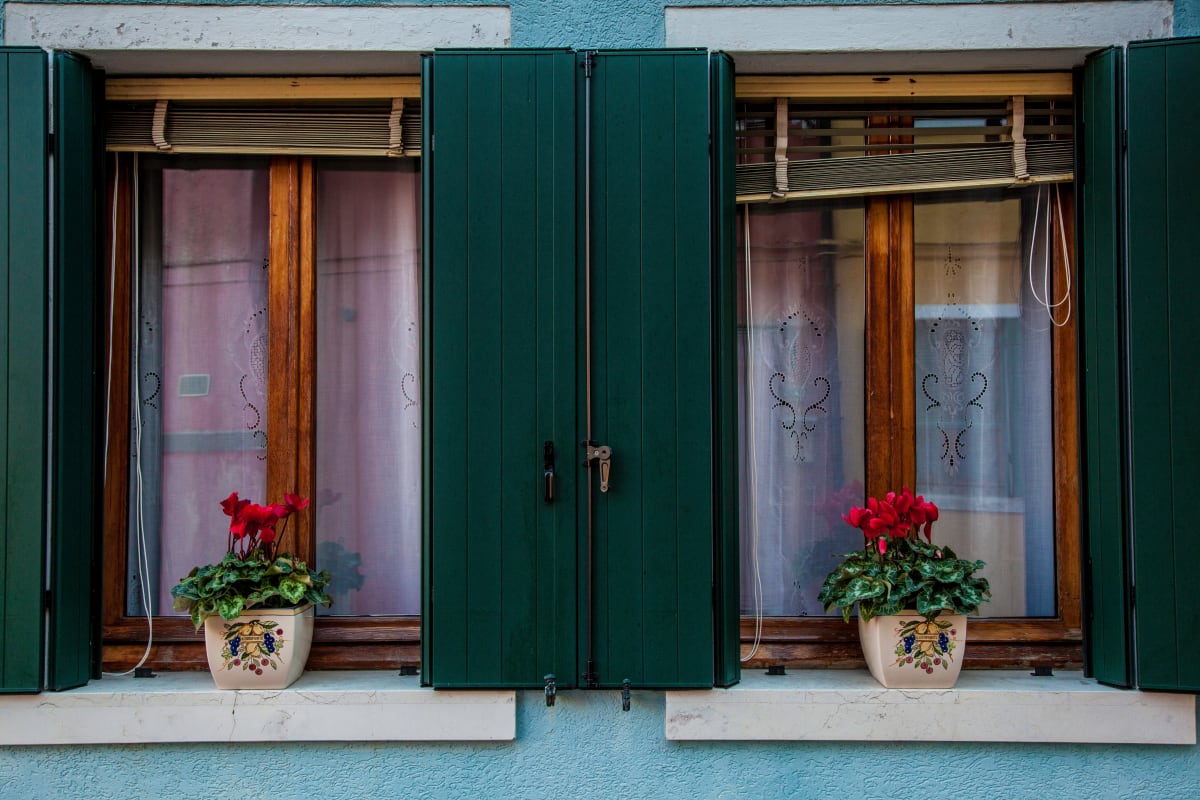 Neighbors, Burano, Italy 