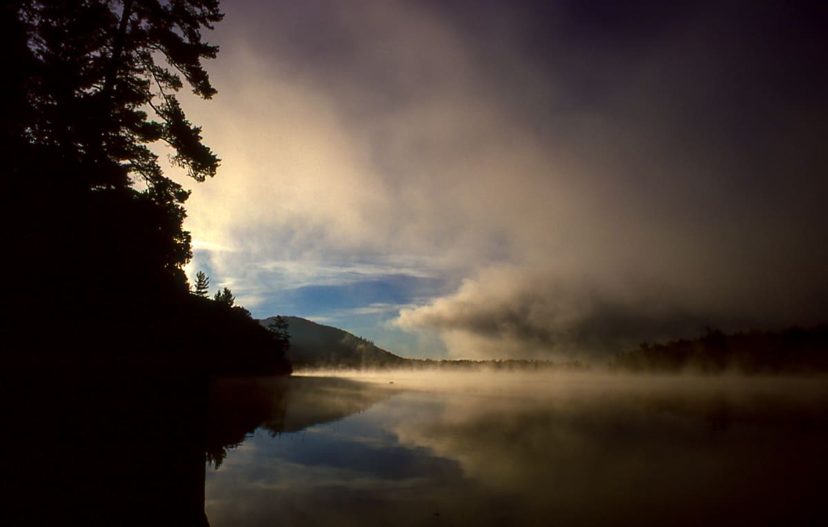 Coming Into The Light, Blue Mountain Lake 