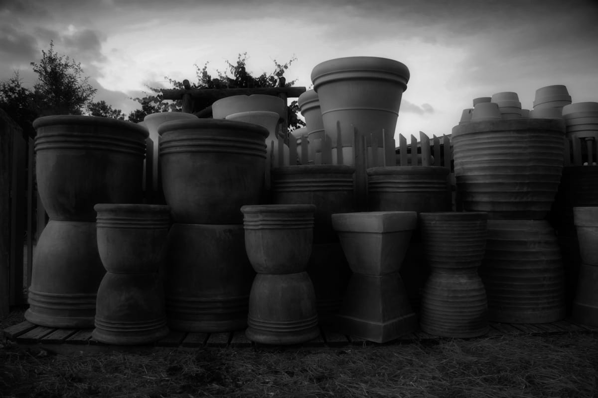 Clay Pots, 30A by George Cannon 