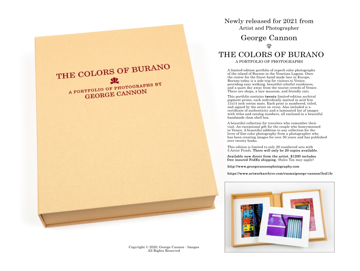 The Colors of Burano - Limited Edition Portfolio 