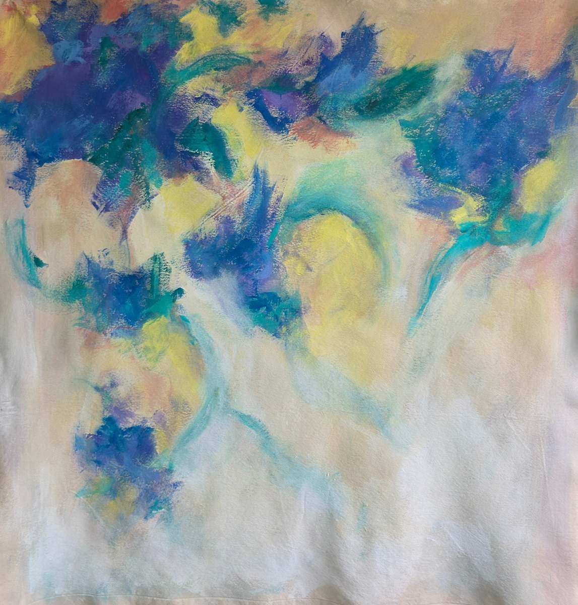"Nightingales, bluebonnets" by Serrano Gallery, Image 1.