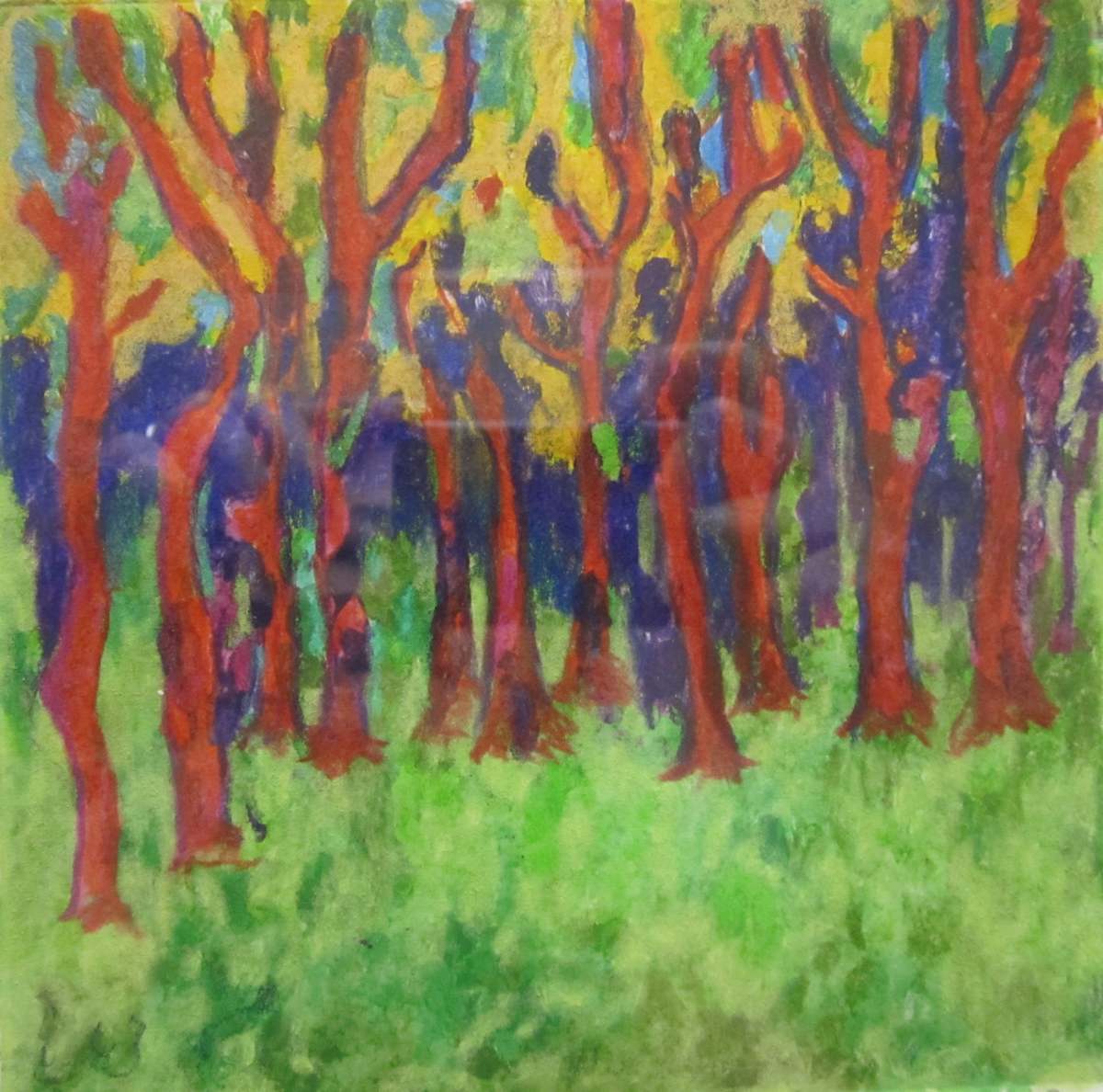 Red Forest by Maria Hughes , Image 1.