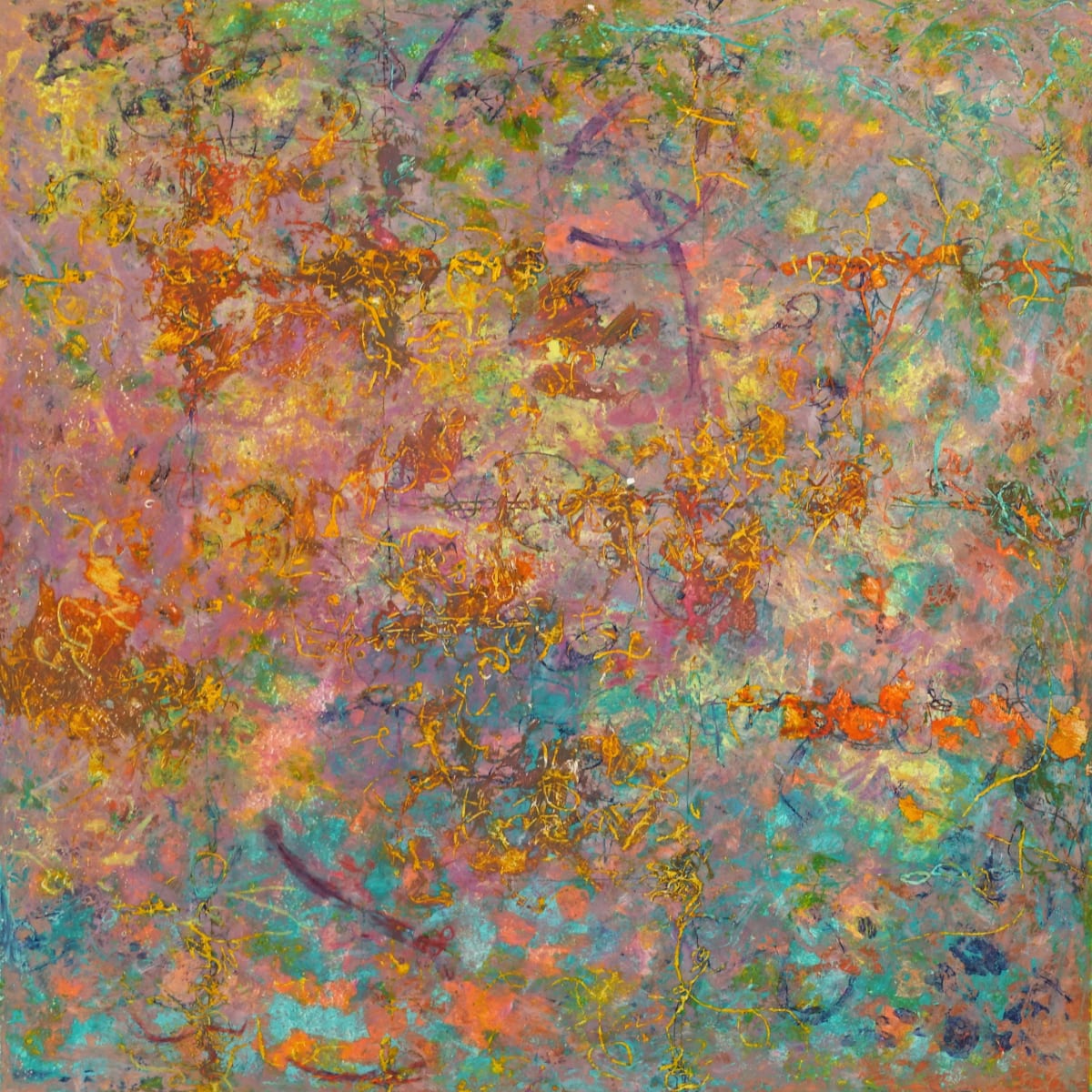 Pink and Lines by Maria Hughes, Image 1.