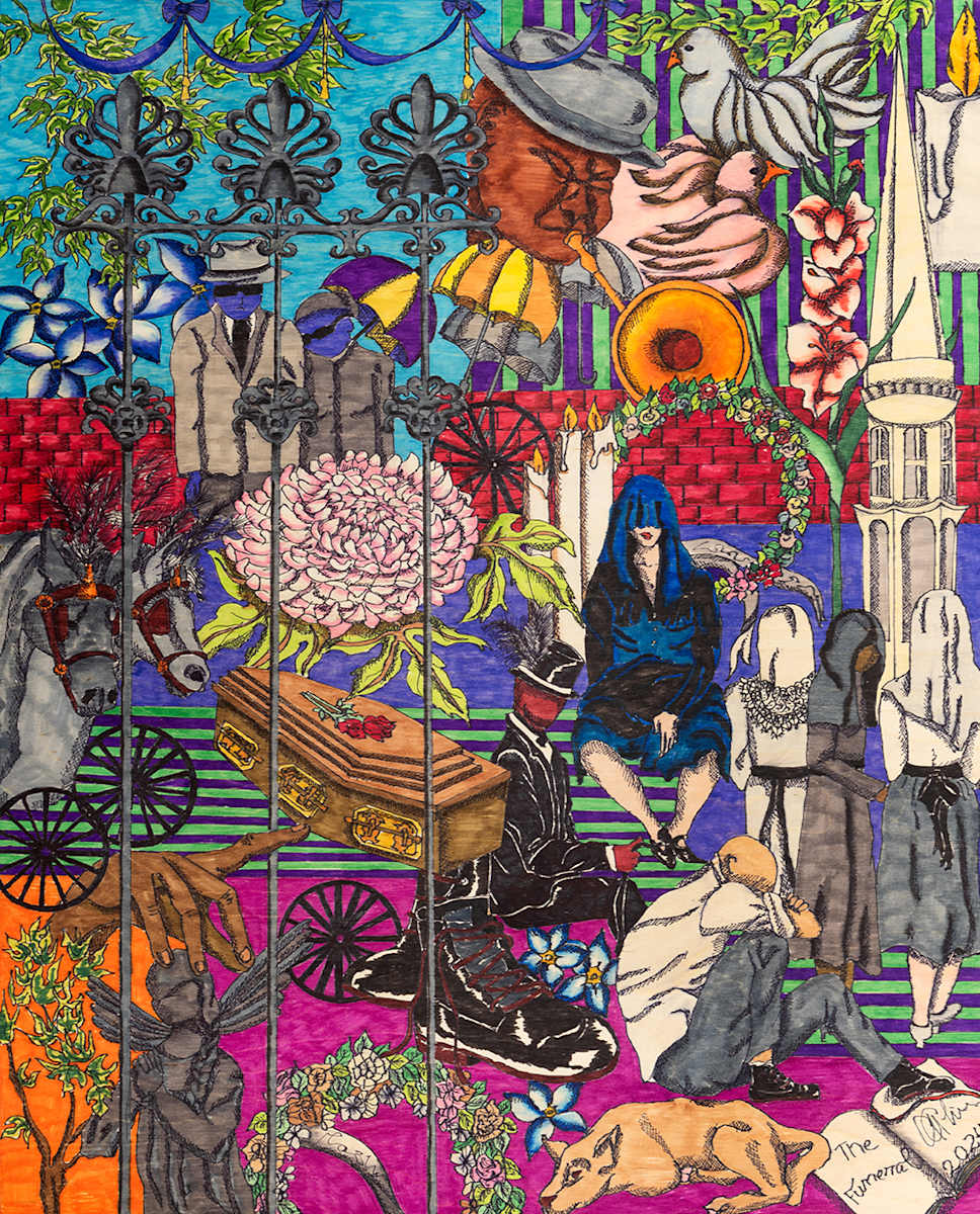 The Funeral by ALESSANDRA ALBIN, Image 1.