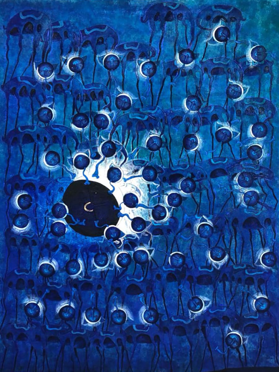 Luciérnaga en el Infinito - Serie Fantasía de Luz by ROLANDO ROJAS 