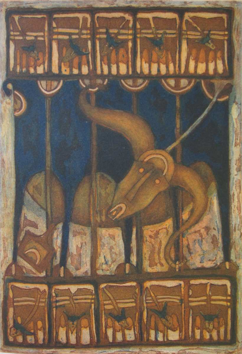 Toro Enjaulado by Rolando Rojas, Image 1.