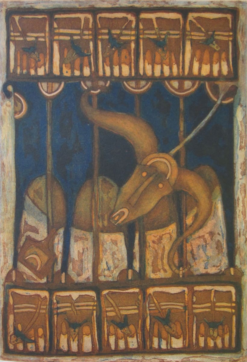 Toro Enjaulado by Rolando Rojas, Image 1.