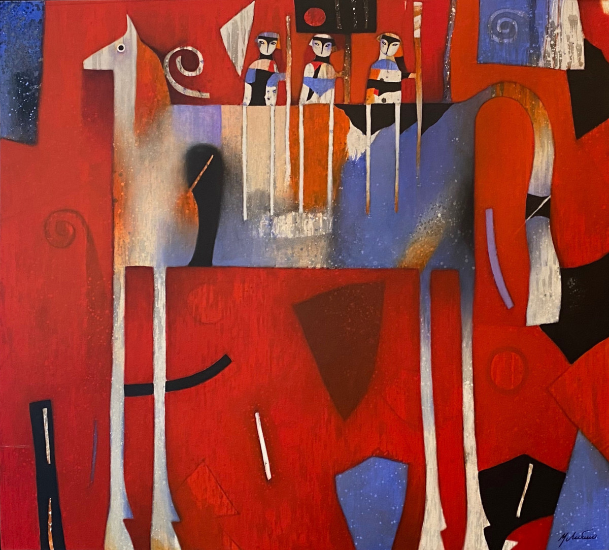 Los Jinetes by Victor Mohedano 