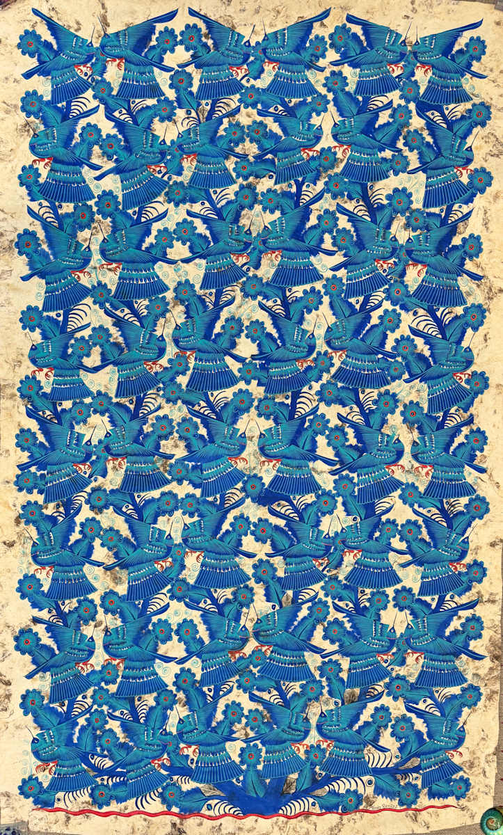 Intense Sapphire Birds by TOMAS RAMIREZ, Image 1.