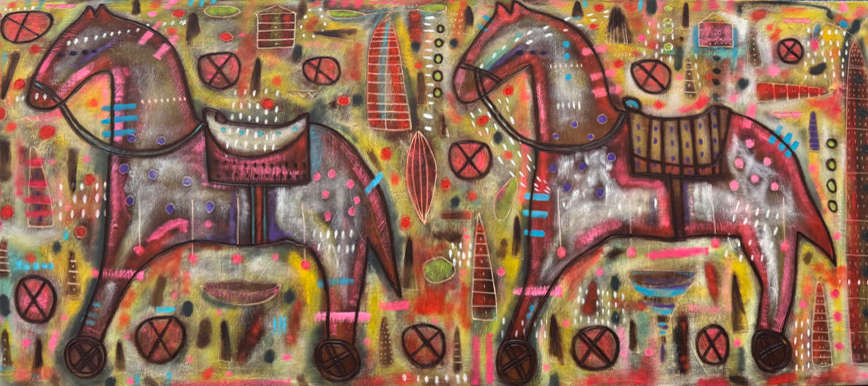 Ponies by DIDIER MAYES, Image 1.