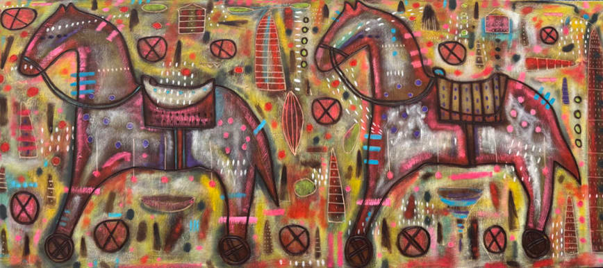 Ponies by DIDIER MAYES, Image 1.