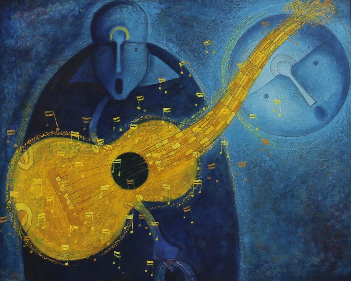 Guitarrista by Rolando Rojas, Image 1.