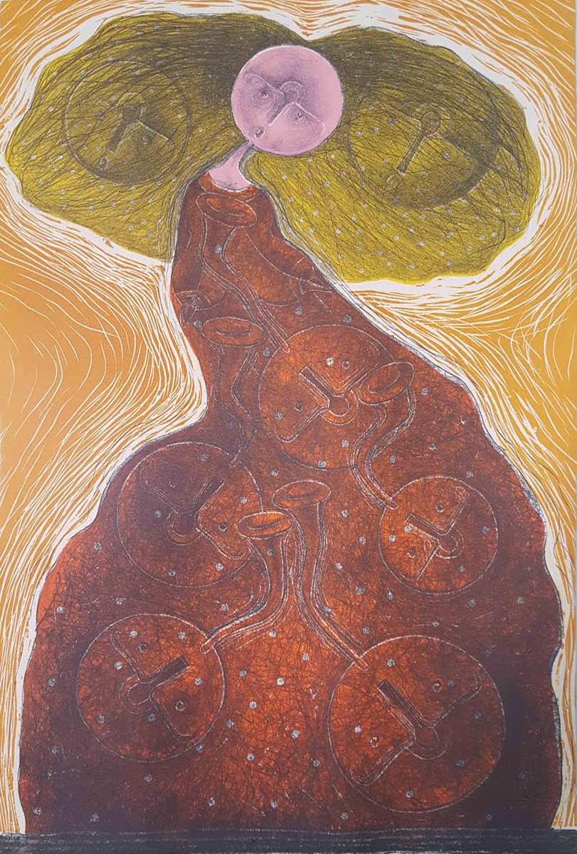 Mujer de Lunas by Rolando Rojas, Image 1.
