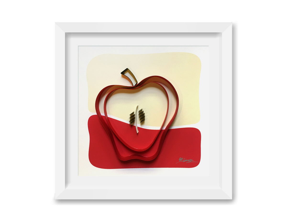 Family of Fruit - Apple by Paulina M Johnson 