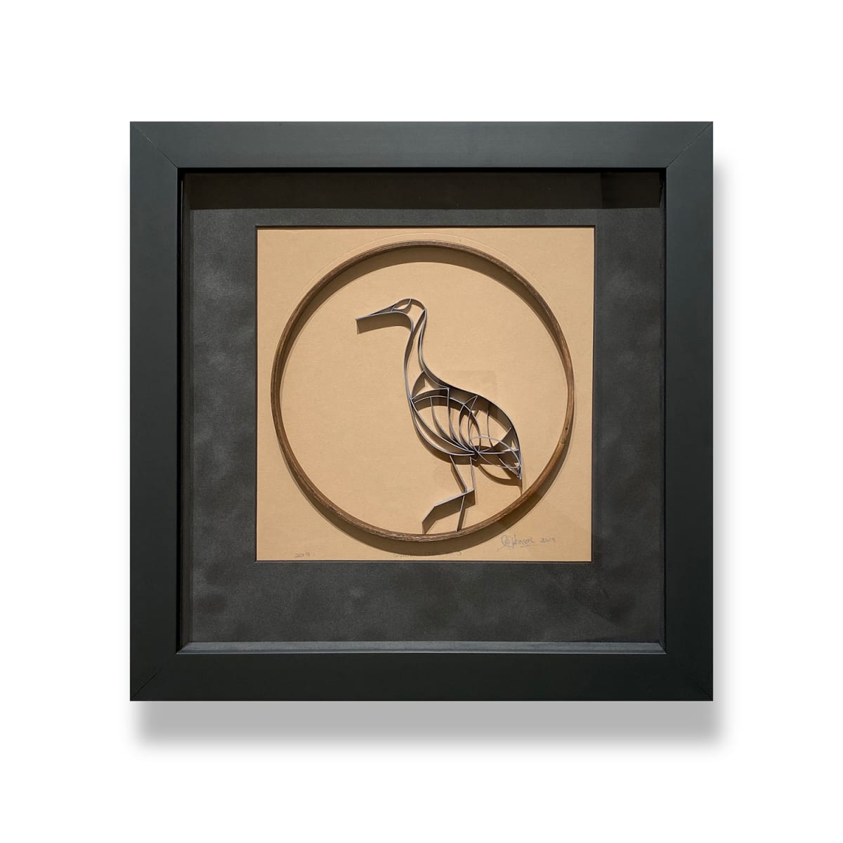 Sandhill Crane No.3 by Paulina M Johnson 