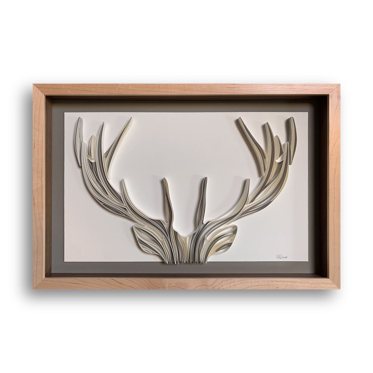 Deer Antlers by Paulina M Johnson 
