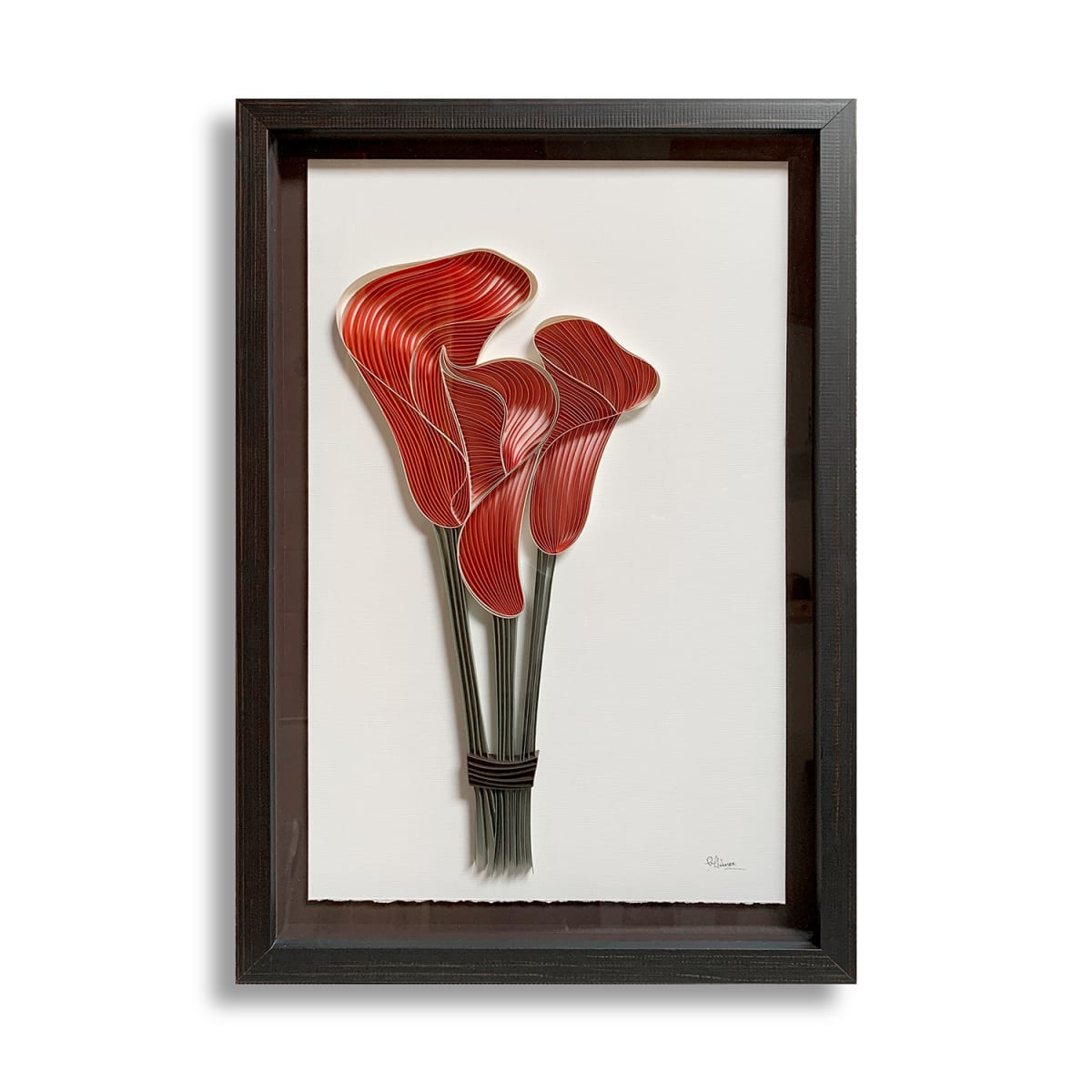 Red Calla Lilies 