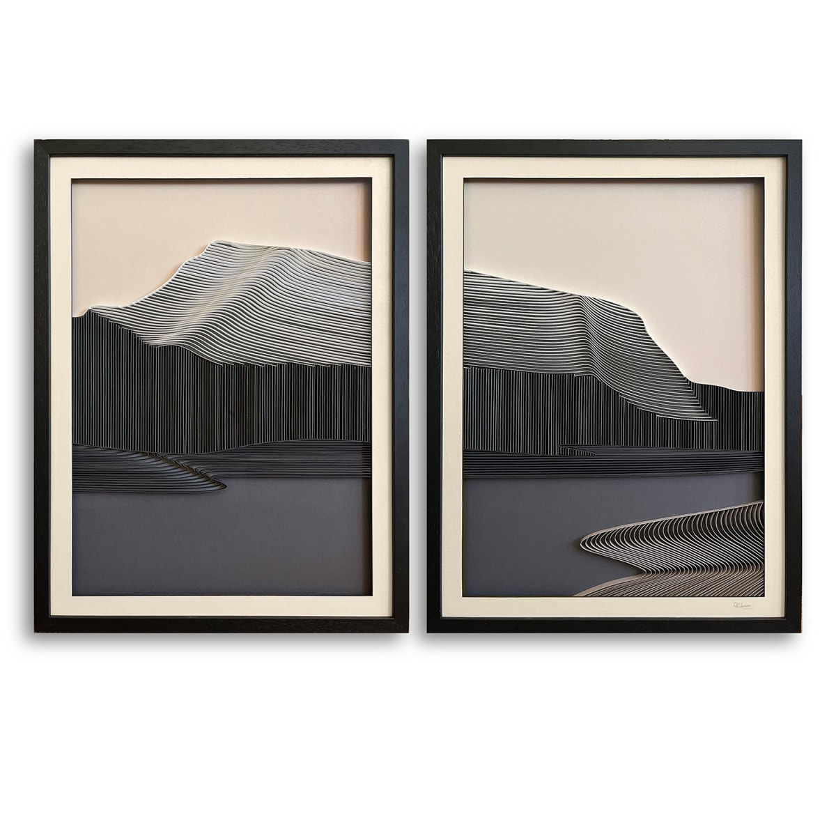 part of a greater whole. (diptych) by Paulina M Johnson, Image 1.