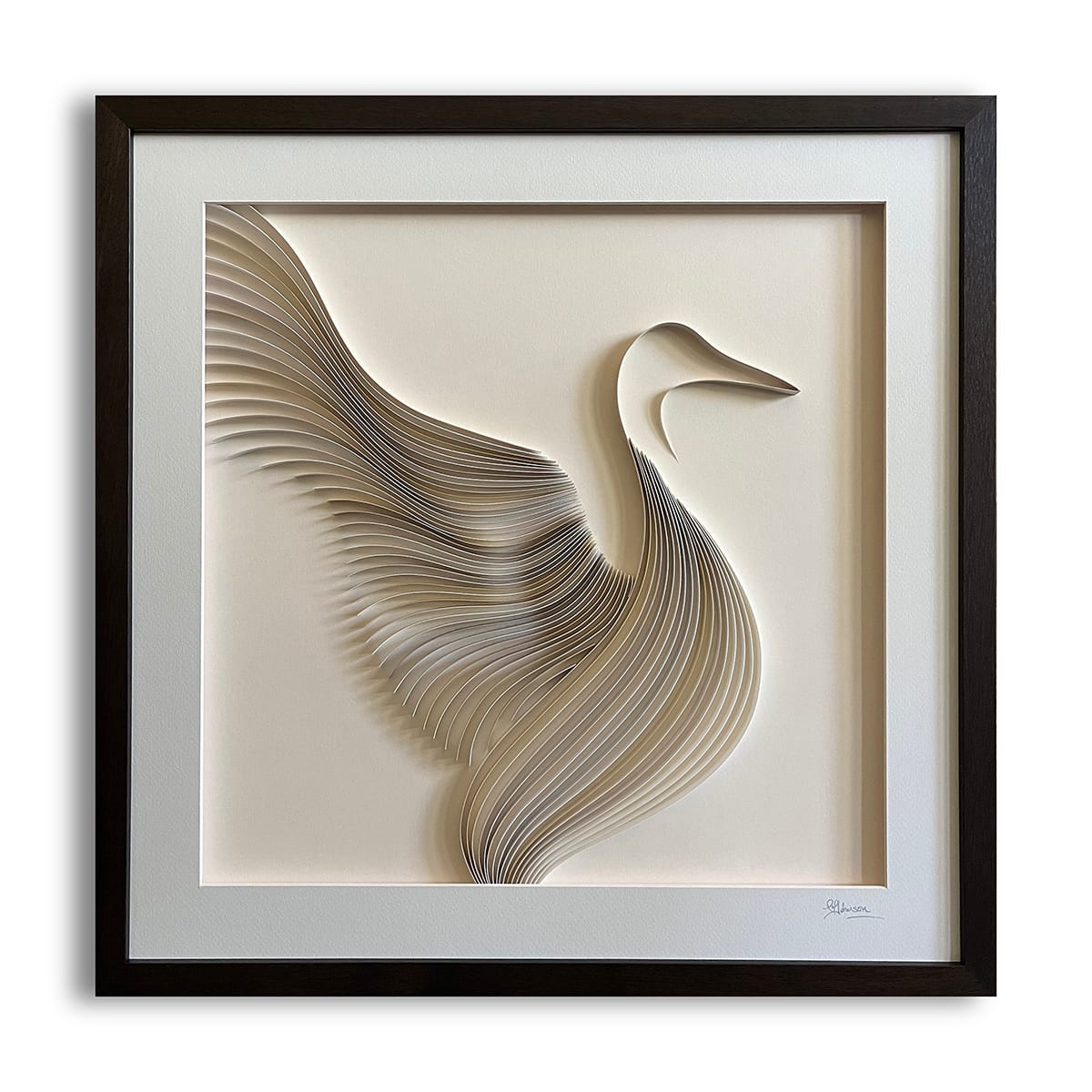 Crane no.7 by Paulina M Johnson 