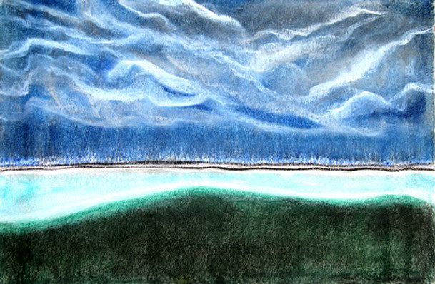 View from Studio 217 by Erika Koenig-Workman  Image: Was on Sale at Steveston Post Office March 2024