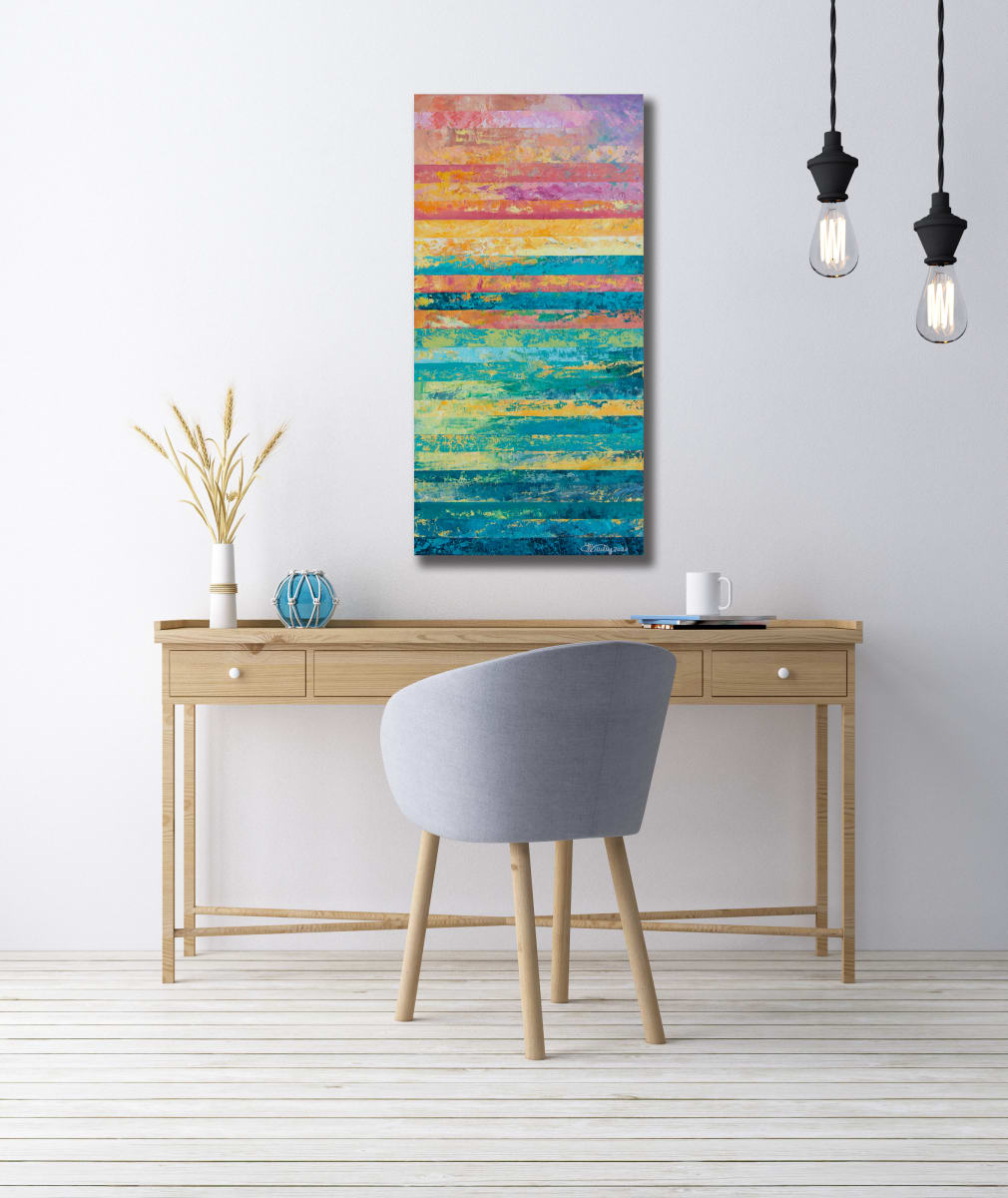 Tropical Resort I by Linda Bailey 