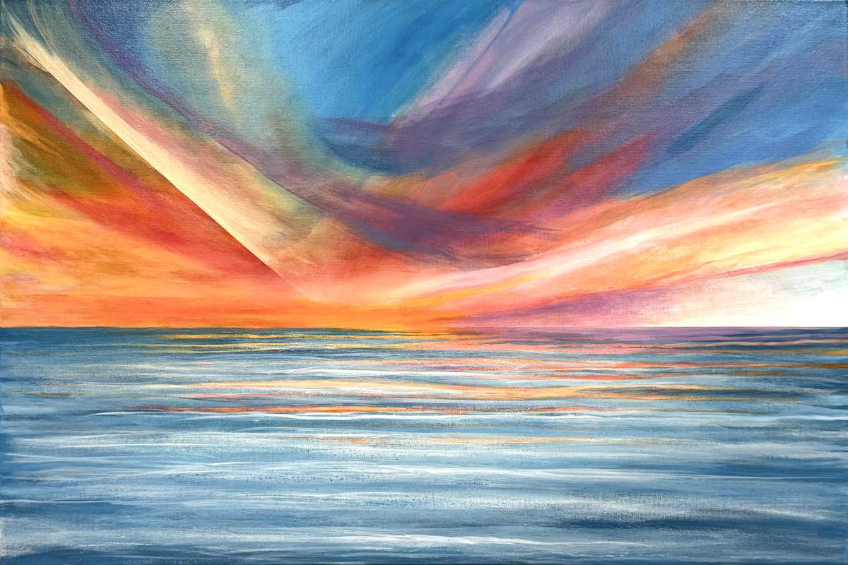 Meditating On Things Above by Linda Bailey  Image: Meditating on Things Above