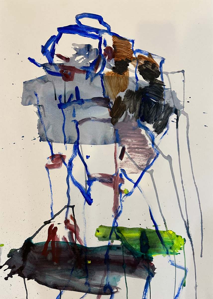 Unruly Sketch I by Llewellyn Skye 