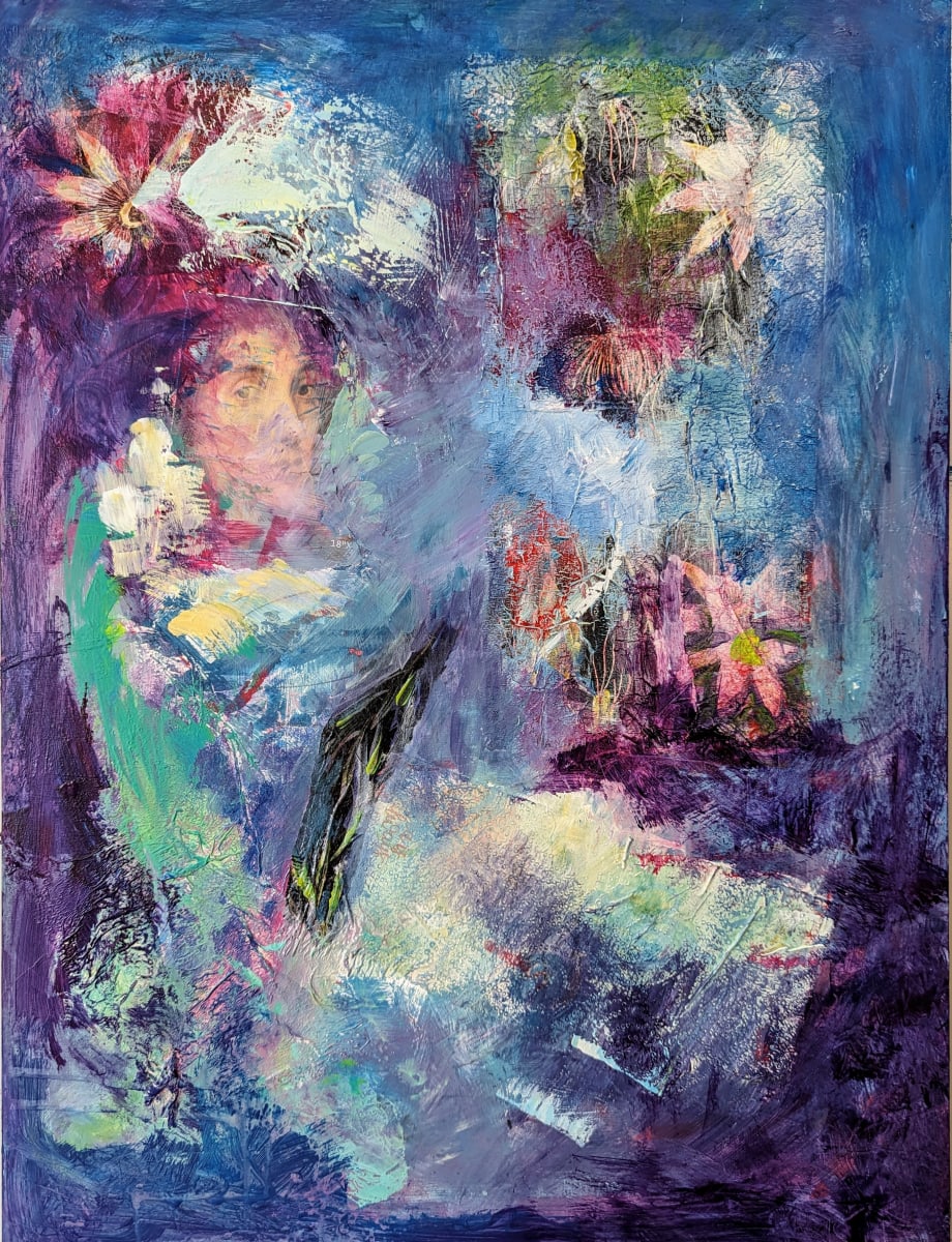 Raphael with Flowers by Jillian Goldberg  Image: Raphael with Flowers